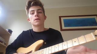 BLEACH - BROCKHAMPTON GUITAR TUTORIAL