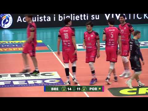 Highlights A2 Credem Banca | Gruppo Consoli Sferc Brescia – Alva Inox 2 Emme Service Porto Viro 3–0
