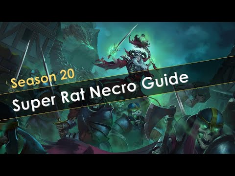 Diablo 3 Season 20 Super Rat Necromancer Guide