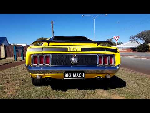 1970 Mustang Mach 1 351 4 Speed