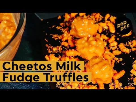 hot cheetos with milk