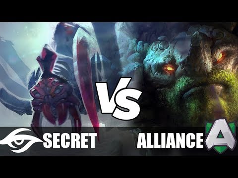 Team Secret vs Alliance - [RAT DOTA vs HEAVY PUSH] #TI9