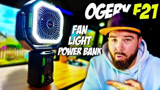 Ogery F21 3-in-1 Fan Review – Perfect Cooling for Campervan, RV & Off-Grid Living?