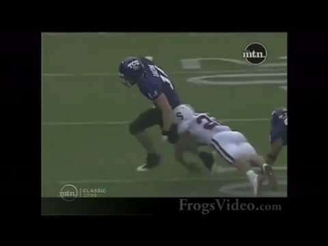 Andy Dalton 11 Yard Run Late Hit by Pat Maynor vs Stanford 2008