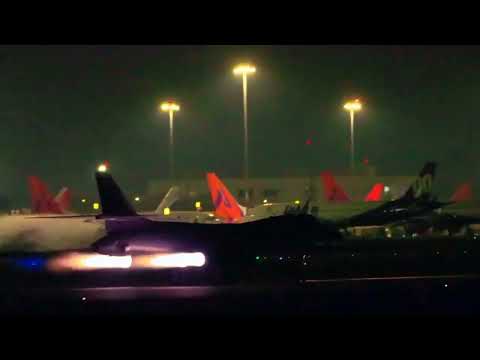 USAF B1-B Lancer Bomber taking off with full afterburner | Bengaluru | COPE India 2023