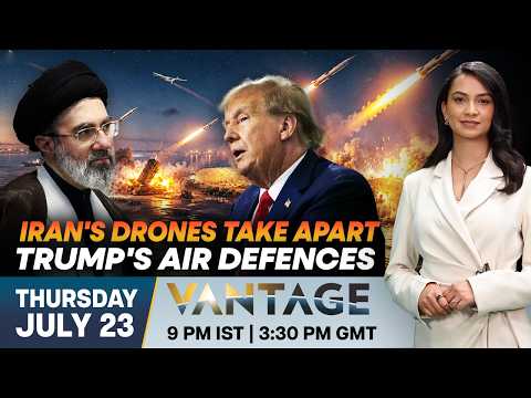 US Iran War: Iran Destroys Trump's THAAD, Patriot and Drone Depot in Gulf | Vantage