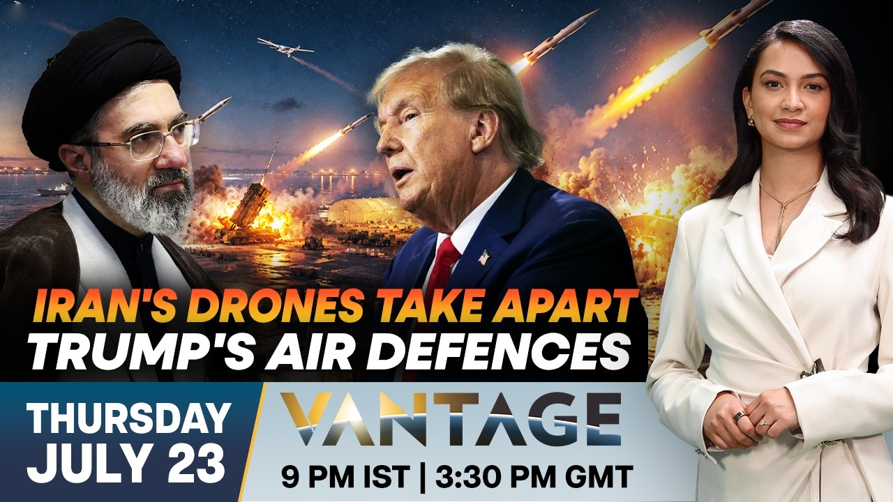 US Iran War: Iran Destroys Trump's THAAD, Patriot and Drone Depot in Gulf | Vantage