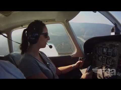 My first flying lesson!