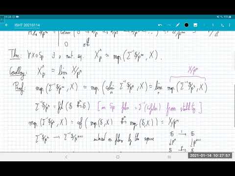 Introduction to stable homotopy theory - Lecture 17