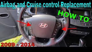 Genesis Sedan Airbag & Cruise control Replacement (EASY!)