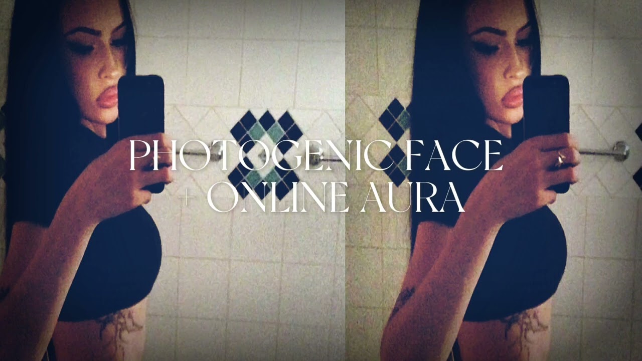 PHOTOGENIC FACE + ONLINE AURA ✧ 1X USE  SUBLIMINAL