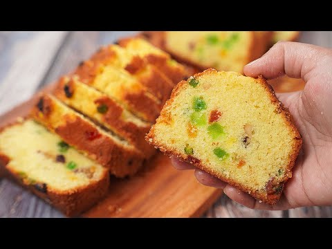 Super Soft & Moist Butter Fruit Cake Recipe | Easy Dry Fruit Butter Cake Recipe | Yummy
