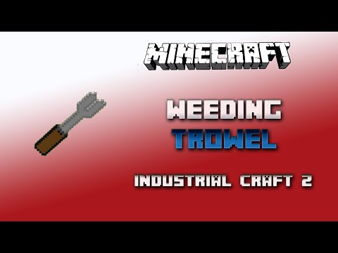 Weeding Trowel 💎Agriculture 💎Industrial Craft 2 Tutorial 💎 English