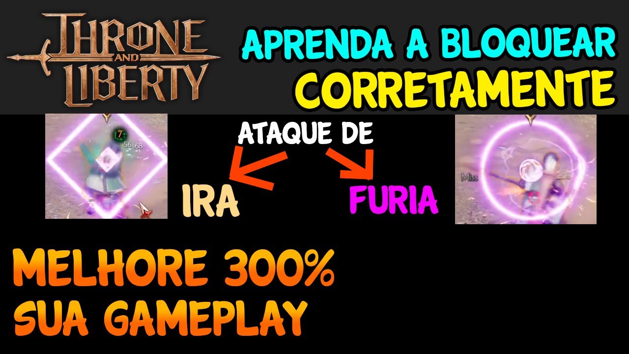 APRENDA A BLOQUEAR CORRETAMENTO E MUDE SUA GAMEPLAY - MARCO VEIO THRONE AND LIBERTY