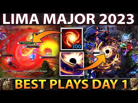 Dota 2 Best Plays of Lima Major - Group Stage Day 1