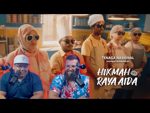 Americans React to TNB Raya 2021 - Hikmah Raya Aida