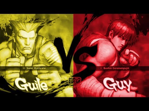 ACE E I RI N [ Guile ] Vs SEIICHI SHIIBA [ Guy ] SSF4 Arcade Edition 2012 HD