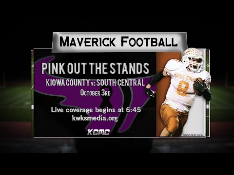 Kiowa County Football vs South Central (Pink Out the Stands)