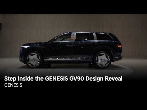 Step Inside the Genesis GV90 and GV90 Neolun Design Reveal