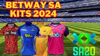 Betway SA20 - South Africa's Premier T20 Cricket League Kits 2024  | T20 XX Cric