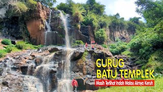 Download lagu CURUG BATU TEMPLEK | MASIH TERLIHAT INDAH WALAU AIRNYA KERUH mp3