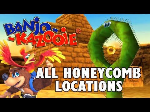 Banjo-Kazooie- How to Find ALL Extra Honeycomb Pieces