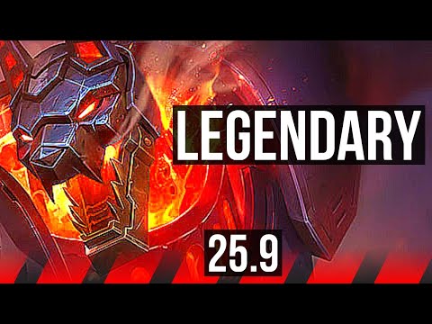 NASUS vs ILLAOI (TOP) | Legendary, 10/2/3 | KR Master | 25.9