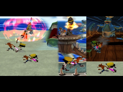 crash twinsanity bug glitch #2 crash y cortex VS NGin, Rusty Walrus, NTropy y Brio