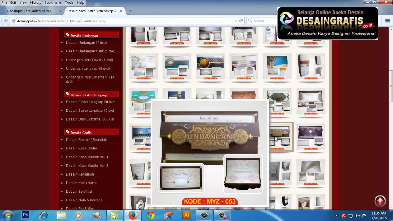 undangan pernikahan murah