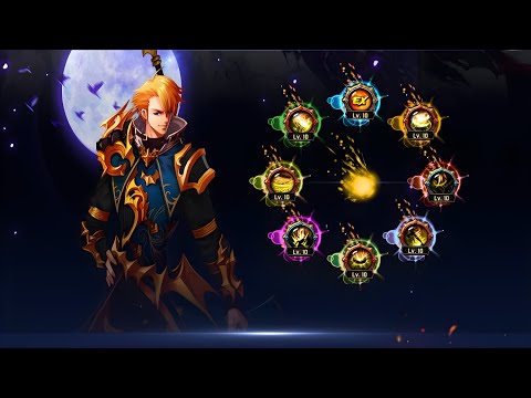 Kritika The White Knights - [ Hastati ] All Awakening Skills (LV.10) { Red & Blue }