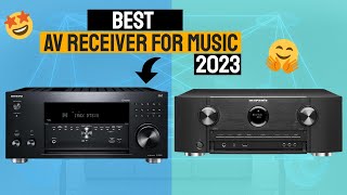 Best AV Receiver For Music In 2023! || Onkyo, Marantz, Sony, Denon & Yamaha