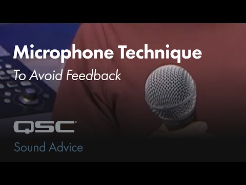 Microphone Technique to Avoid Feedback | Sound Advice