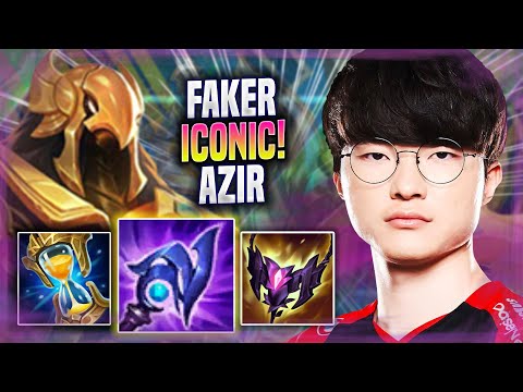 FAKER BRINGS BACK HIS ICONIC AZIR! - T1 Faker Plays Azir MID vs Akali! | Season 2022