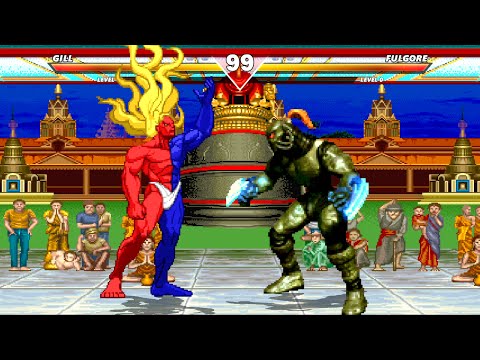 Fulgore Vs Gill - Killer Instinct-X-Street Fighter (Arcade90s)