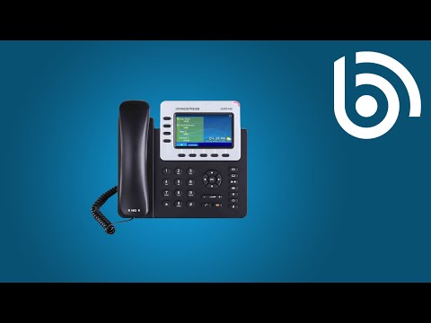 IP telefonas Grandstream GXP2140, juodas video