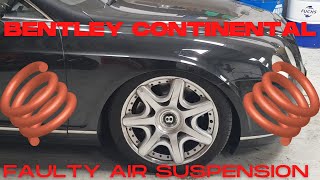 Bentley Collapsed Suspension Issue!