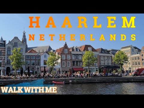 HAARLEM ~ Netherlands ~ 4K Walking tour #haarlem #netherlands