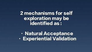 Mechanisms for self exploration : Natural Acceptance and Experiential Validation #aktu #humanvalues