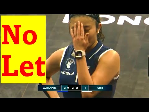 Is No Let Mania ruining squash? | Orfi vs Watanabe | Hong Kong Open 2025