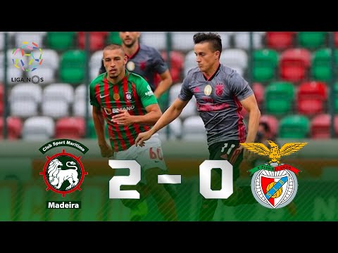 AGORA O CAMPEONATO VAI FERVER! Veja os melhores momentos de Marítimo 2x0 Benfica pela Liga NOS