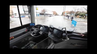 Karsan e Atak  Dünyanın ilk 4 seviye otonom elektrikli otobüsü madrid te