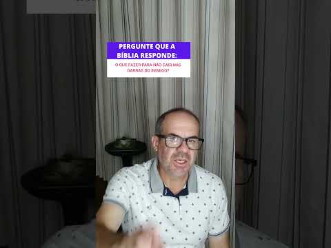 COMO NÃO CAIR NAS GARRAS DO INIMIGO?#palavradefé #versiculododia #inimigo