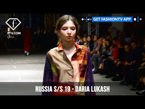DARIA LUKASH Mercedes Benz Fashion Week Russia S/S 2019 | FashionTV | FTV