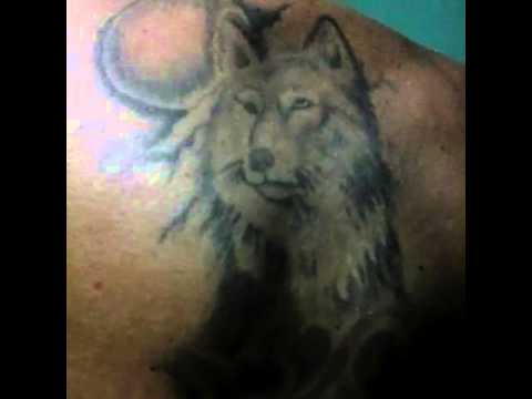 Minha tatuagem de lobo