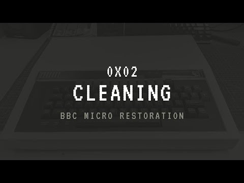 BBC Micro Restoration 0x02: Case, keyboard + mainboard cleaning w/ chemistry