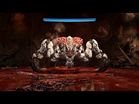 Doom 2016 Boss Fight 03 Spider Mastermind [Hurt Me Plenty]