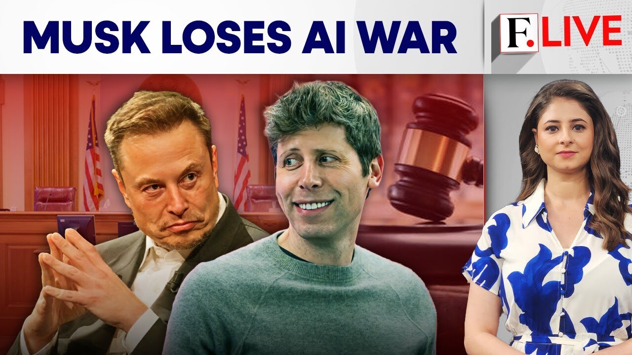 Musk vs OpenAI: Jury Rejects Elon Musk’s Case Against Sam Altman | Firstpost Live