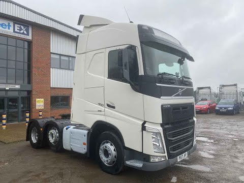 VOLVO FH460 *EURO 6* GLOBETROTTER 6X2 TRACTOR UNIT 2017 - PE17 JHY