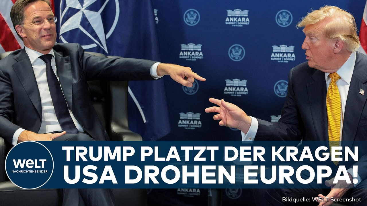 NATO-GIPFEL: Trump macht ernst! Heftige Ansage in Ankara! USA drohen Europa mit Abzug der US-Truppen