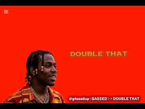 GA$$ED - Double That (Official Lyrics Video) 